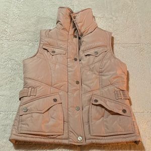 Tahari vest in blush pink